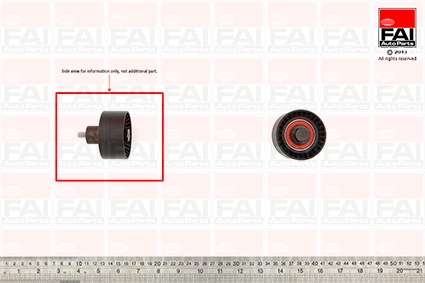 Deflection Pulley/Guide Pulley, timing belt